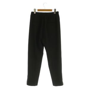 EVERYDAY I LIKE スリットテーパードパンツ イージー 36 ブラック /MY OS