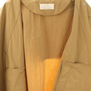 Plage テントコート スプリングコート 38 キャメル /ES OS