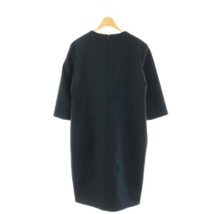 YOKO CHAN YOKOCHAN ycd-421-807 フェイクパールスリットライン ワンピース 44 ネイビー