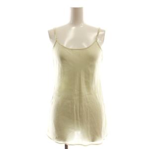 シルクキャミソールブラウス S アイボリー /ES OS