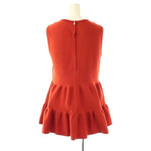 Knit Top Lena ノースリーブニット 38 オレンジブラウン 44378