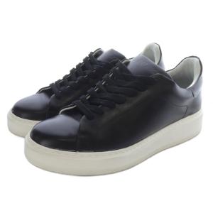 PATRICK GENOVA スニーカー レザー 41 ブラック CR28101