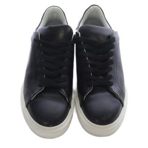 PATRICK GENOVA スニーカー レザー 41 ブラック CR28101