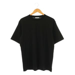 LUSTER PLAITING TEETシャツ 半袖 4 ブラック /HK OS SH