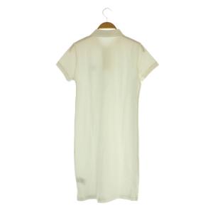 POLO RALPH LAUREN ホース刺繍ポロチュニックワンピース ミニ 半袖 XS ホワイト /MY OS SH