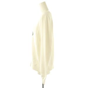 MADISONBLUE 24AW HELLO SWEAT L/S URAKE DYED XS ホワイト