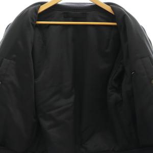 COMOLI シルクナイロン MA-1 2 ブラック U03-04005