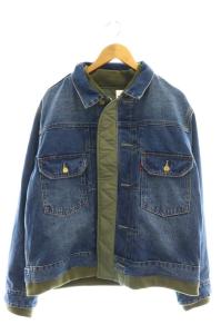 sacai ×Levis 25-03707M 25SS DenimxNylon Twill Reversible