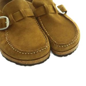 BIRKENSTOCK Buckley Shearling サンダル 26.5cm 茶 ブラウン /SS OS SH