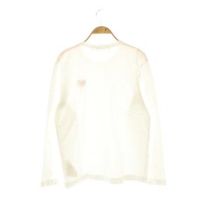PLAY Comme des Garçons ハート ロングスリーブTシャツ カットソー 長袖 M 白 ホワイト /AT OS