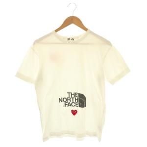  ×ノースフェイスTHE NORTH FACE Tシャツ カットソー 半袖 ロゴ プリント コットン M