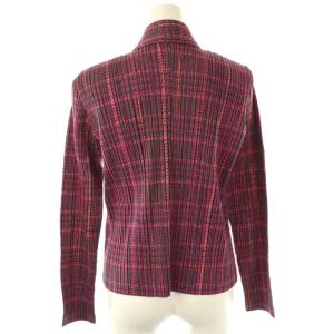 PLEATS PLEASE ISSEY MIYAKE イッセイミヤケ 総柄 セットアップ 4 ピンク チャコール