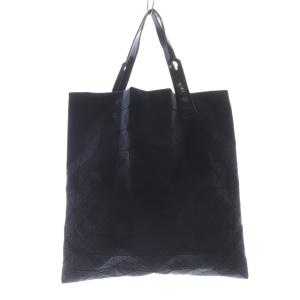 イッセイミヤケ ISSEY MIYAKE BILBAO トートバッグ ハンドバッグ ロゴ 黒 ブラック