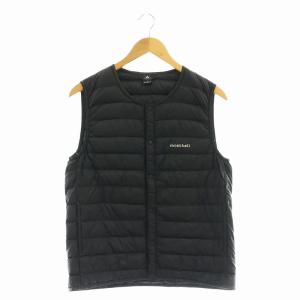 ダウンベスト スペリオダウン ラウンドネックベスト S ブラック 1101505 /HK OS