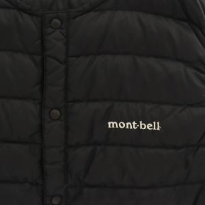 mont-bell ダウンベスト スペリオダウン ラウンドネックベスト S ブラック 1101505 /HK OS