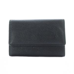 タイガ ミュルティクレ6 6連 キーケース レザー 黒 ブラック M30538 /RI OS