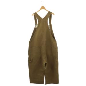 JOURNAL STANDARD LUXE 24SS ヴィンテージヘリンボンオーバーオール サロペット カーキ /DF OS
