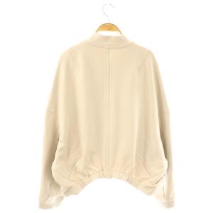 JOURNAL STANDARD LUXE 24AW Elastic ブルゾン ジャケット スウェット ジップアップ ベージュ /DO OS