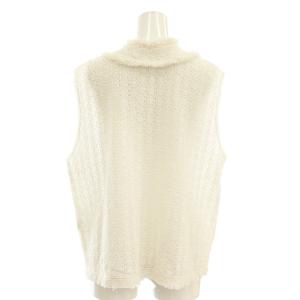 JOURNAL STANDARD LUXE 25SS コットンレース ノースリーブブラウス 前開き 白 /CX OS