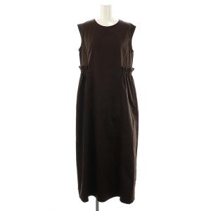 Color Me ワンピース ノースリーブ 36 ブラウン /CX OS