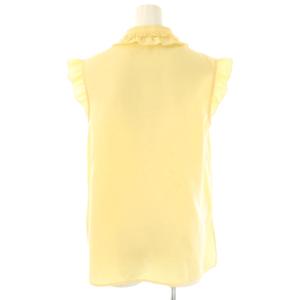 René ノースリーブフリルブラウス 34 イエロー /HK OS