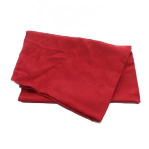 COACH シグネチャー ストール マフラー ウール シルク混 大判 赤 レッド F86011 /AS OS OH