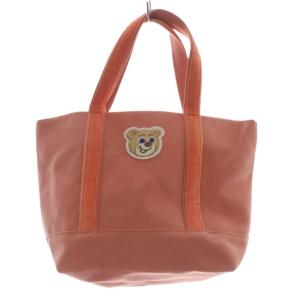 ラブラリー オールドテディ ワッペントートバッグ L ハンドバッグ オレンジ /SR10 SH