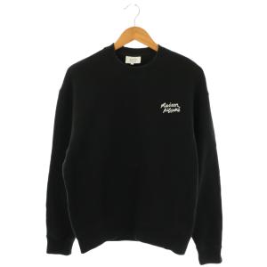 ハンドライティングコンフォート スウェットシャツ トレーナー L ブラック MM00315KM0307
