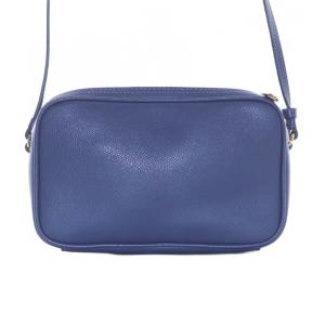 FURLA ショルダーバッグ ポシェット カメラバッグ リリー LILLI 斜め掛け クロスボディ レザー 紺 ネイビー