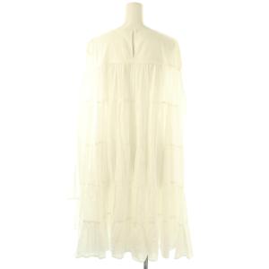 Merlette SOLIMAN ティアードワンピース オフホワイト /DO OS