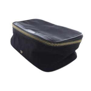 ANYA HINDMARCH スモール パッキング キューブ ロゴ 黒 ブラック /SR11