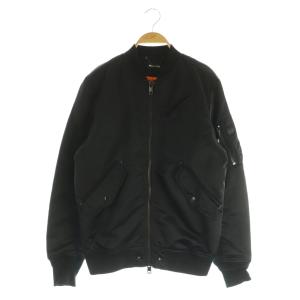 MA-1 フライトジャケット 中綿ジャケット ジップアップ XS ブラック /MY OS