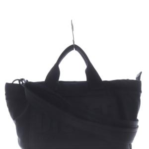 DIESEL ナイロン ロゴ 2WAYバッグ ショルダーバッグ ハンドバッグ ロゴ 黒 ブラック X08084 P3102