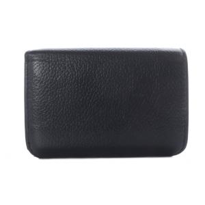BALENCIAGA CASH MINI WALLET ロゴ 三つ折り財布 レザー ロゴ 黒 ブラック 白 ホワイト 593813