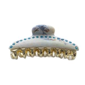 acca ティアラクイーン クリップ Mサイズ 青 ブルー ゴールド色 /SR41