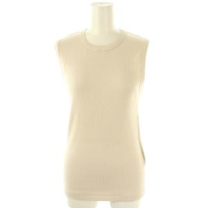 25SS dignity sleeveless カットソー ノースリーブ タンクトップ ライトベージュ