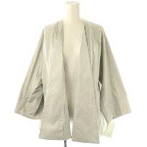 カシュクールジャケット ライトグレー