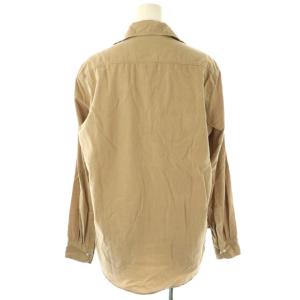 Frank&Eileen フランクアンドアイリーン EILEEN コーデュロイ シャツ ブラウス 長袖 前開き コットン XXS ベージュ /NR OS