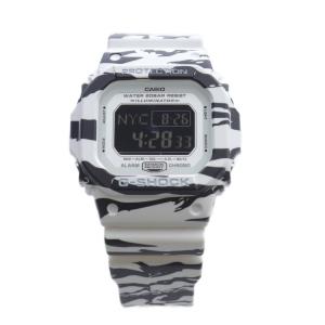 CASIO G-SHOCK White and Black タイガーカモ デジタル 腕時計 クォーツ 白 ホワイト 黒 ブラック DW-D5600BW