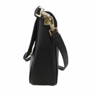 kate spade new york ショルダーバッグ グリッター カウレザー 黒 ブラック ピンク /JS