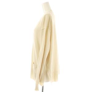 SLOBE IENA 24SS アイスコットンVネックカーディガン 長袖 ニット ベージュ /NR OS