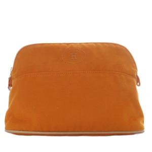 ボリードポーチ25 メイク 化粧 キャンバス オレンジ /YO15 OH