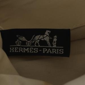 HERMES ボリードポーチ25 メイク 化粧 キャンバス オレンジ /YO15 OH