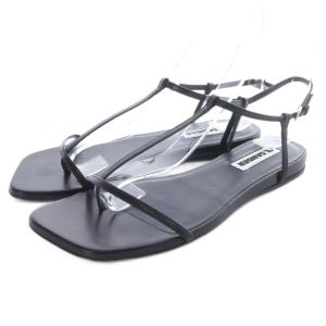 25SS FLAT SANDAL サンダル Deuxieme Classe取扱 ストラップ レザー 37