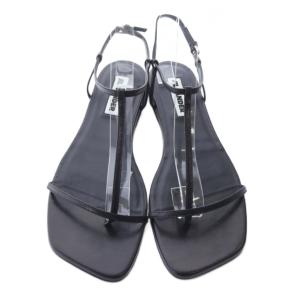 JIL SANDER 25SS FLAT SANDAL サンダル Deuxieme Classe取扱 ストラップ レザー 37
