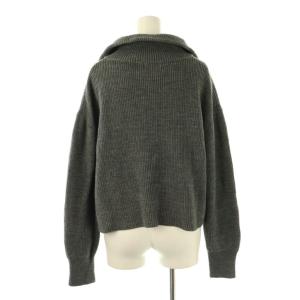 MACKINTOSH PHILOSOPHY MACKINTOSHPHILOSOPHY ハーフジップアッププルオーバーニット セーター 長袖 38 グレー /AT OS