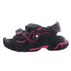 TRACK SLIDE スポーツ サンダル 35 ブラック ピンク 617543