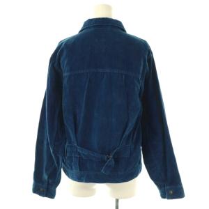 45rpm ベロア シンチバック ジャケット コットン 3 紺 /NR OS SH