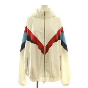 TRACK JACKET ジャケット ブルゾン ジップアップ F 白 ホワイト /AT OS
