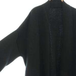 MUSE de Deuxieme Classe Twins cotton ショートガウンコート アウター コットン 黒 /NR OS